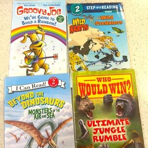Scholastic bundle  step 2 books